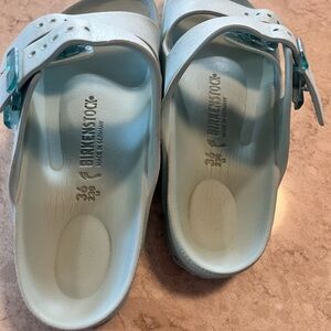 Birkenstock Sky Blue Slip-On Sandals